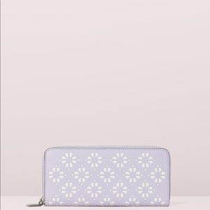 Kate Spade Sylvia Perforated Wallet EUC